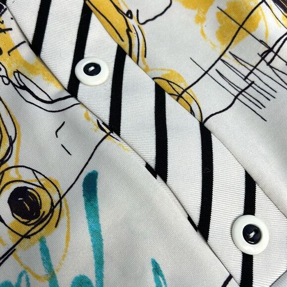 Michael Tyler Sleeveless Artsy Blouse  Medium - Picture 7 of 8